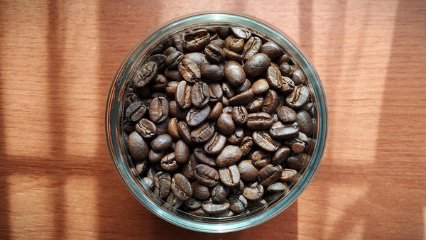 Indonesian coffee beans with rich earthy character
