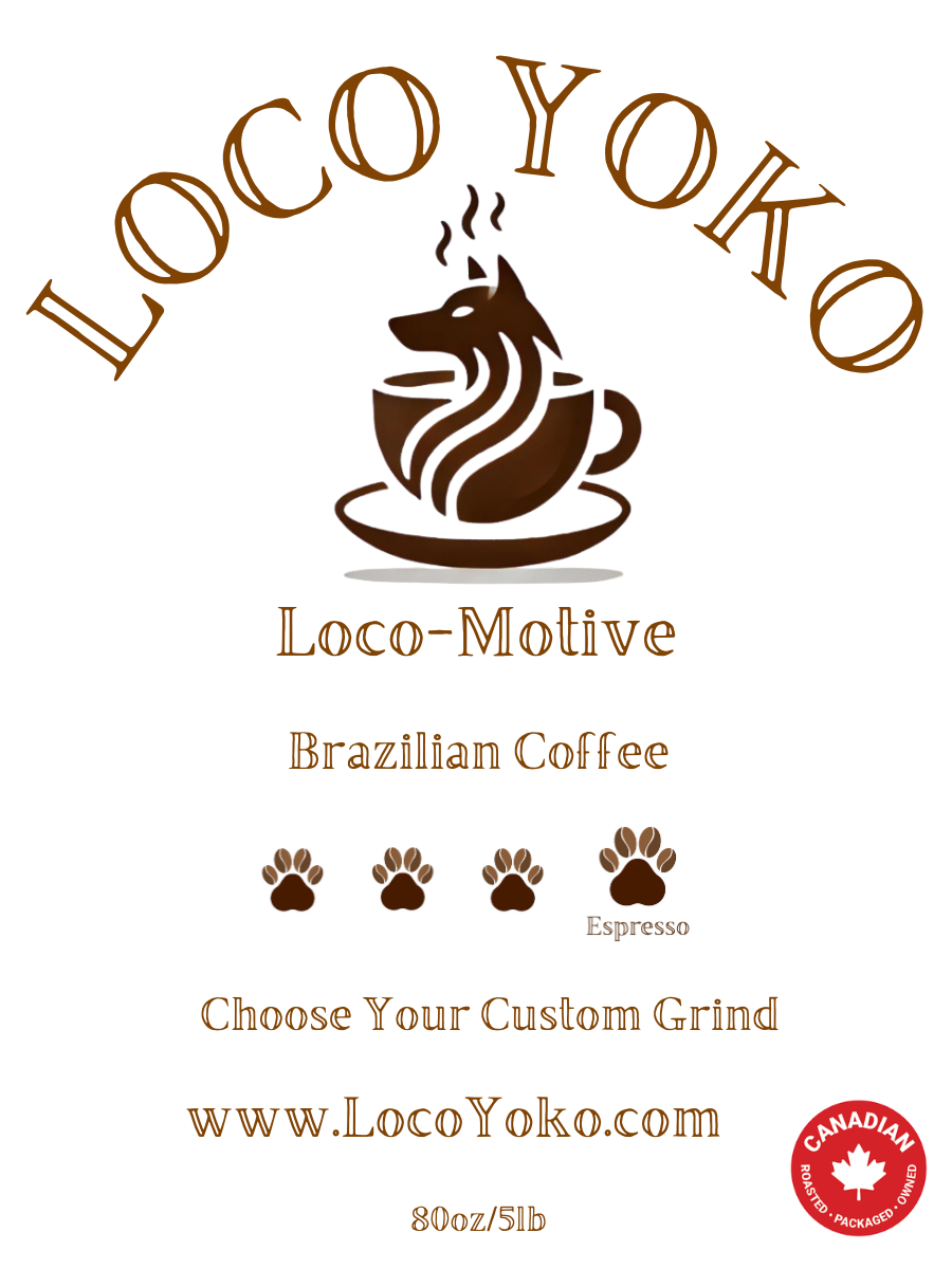 Loco-Motive - Brazilian Coffee - 80oz/5lb