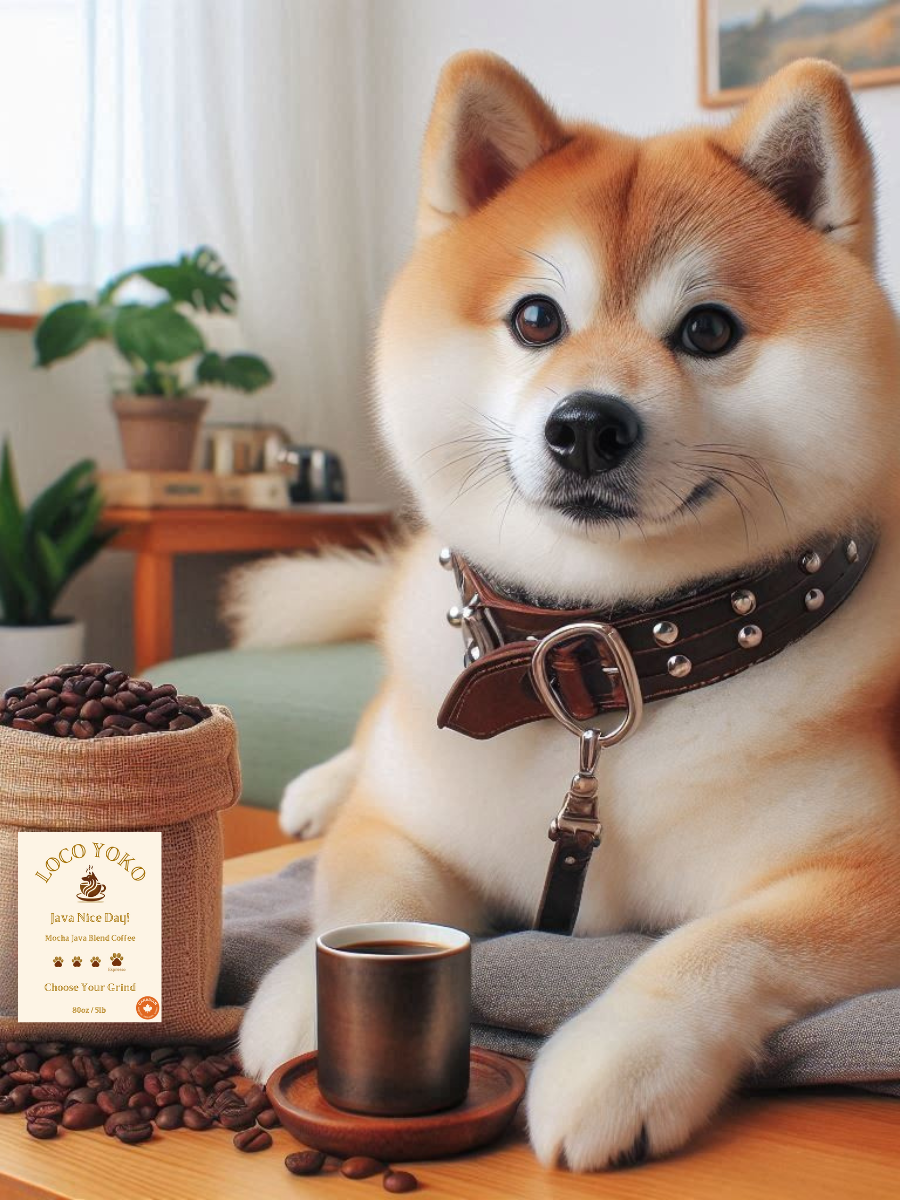 Java Nice Day! - Mocha Java Blend Coffee - 80oz/5lb