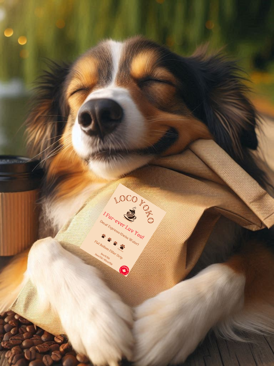 Je t'aime pour toujours ! - Espresso décaféiné (eau suisse) - 8 oz/0,5 lb / 16 oz/1 lb / 80 oz/5 lb