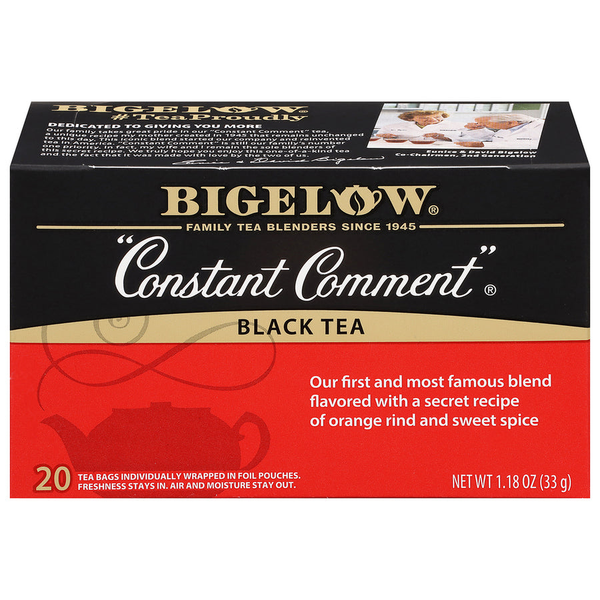 Bigelow Constant Comment black tea box