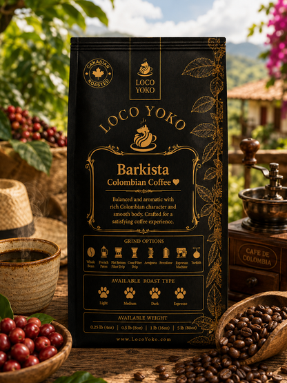 Barkista - Colombian Coffee - LocoYoko Coffee