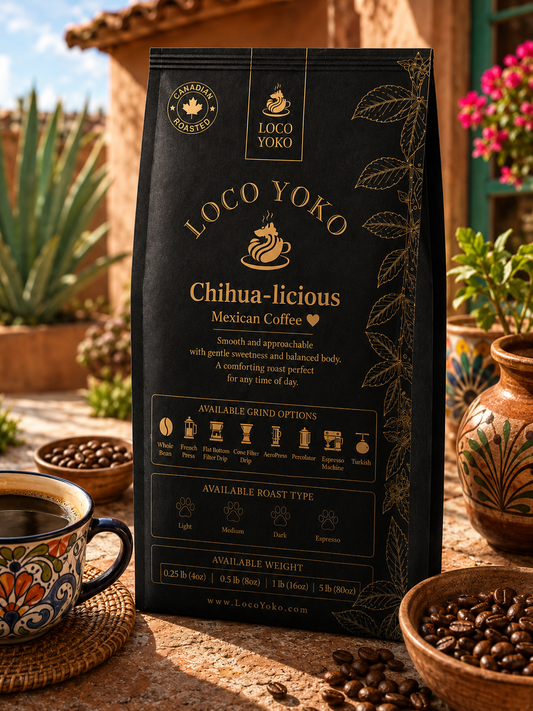 Chihua-licious - Mexican Coffee - LocoYoko Coffee