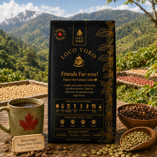 Friends Fur-ever! - Papua New Guinea Coffee - 16oz/1lb