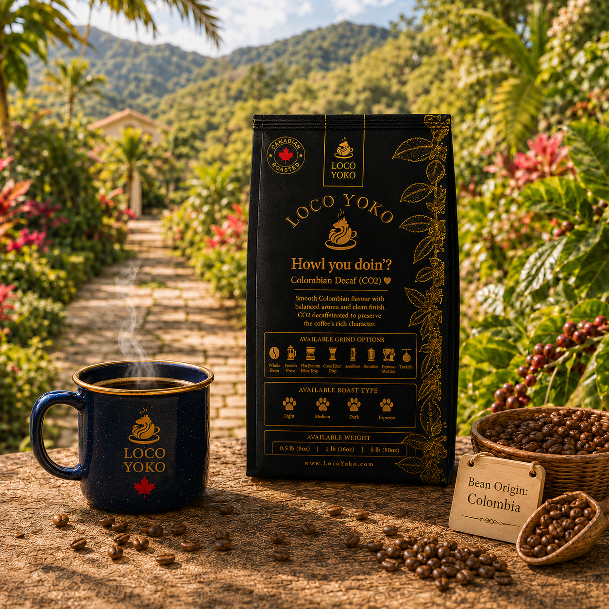 Howl you doin'? - Colombian Decaf (CO2)