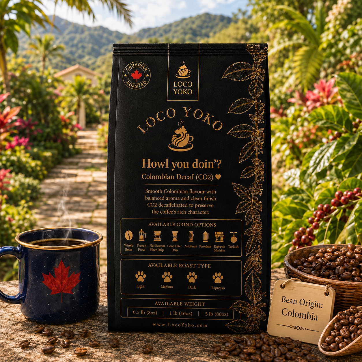 Howl you doin'? - Colombian Decaf (CO2)