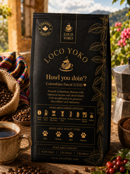 Howl you doin'? - Colombian Decaf (CO2) - LocoYoko Coffee