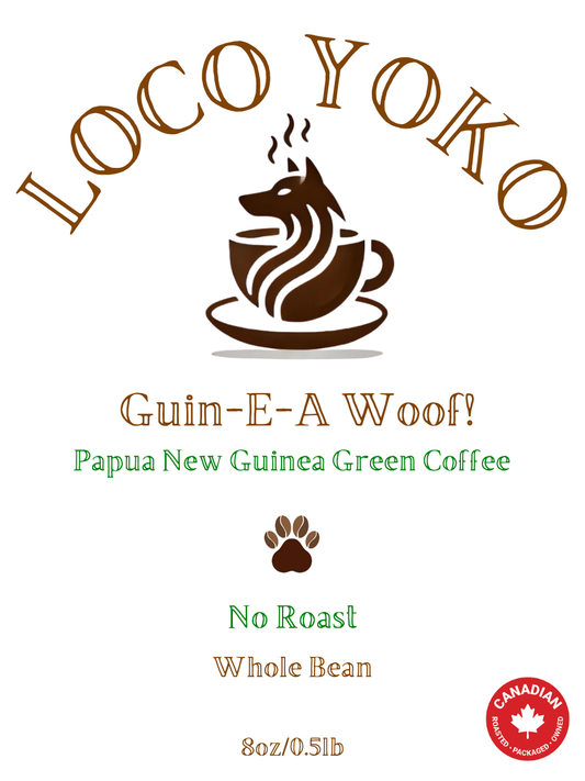 Guin-E-A Woof!  - Papua New Guinea Green Coffee
