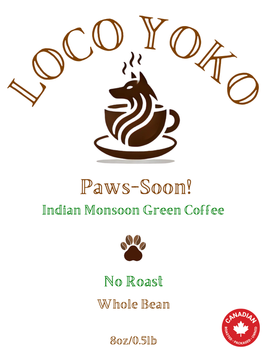 Paws-Soon! - Indian Monsoon Green Coffee
