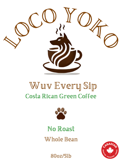 Wuv Every Sip - Costa Rican Green Coffee