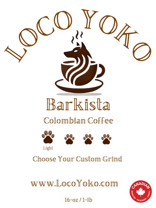 Barkista - Colombian Coffee - 16oz/1lb