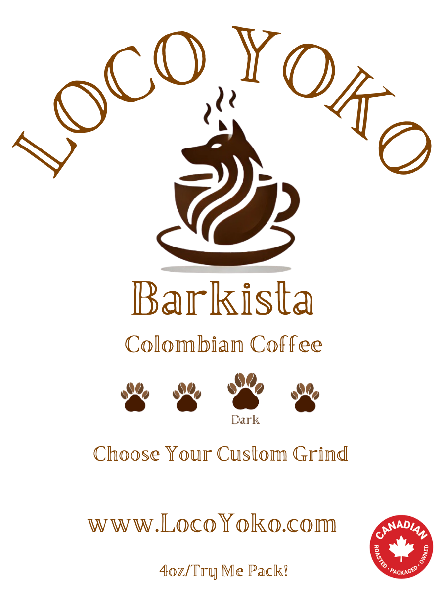 Barkista - Colombian Coffee - 4oz/0.25lb