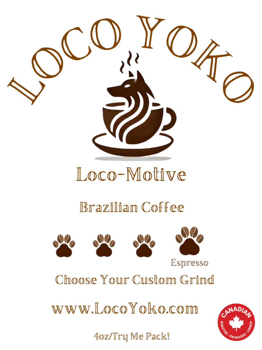 Loco-Motive - Brazilian Coffee - 4oz/0.25lb