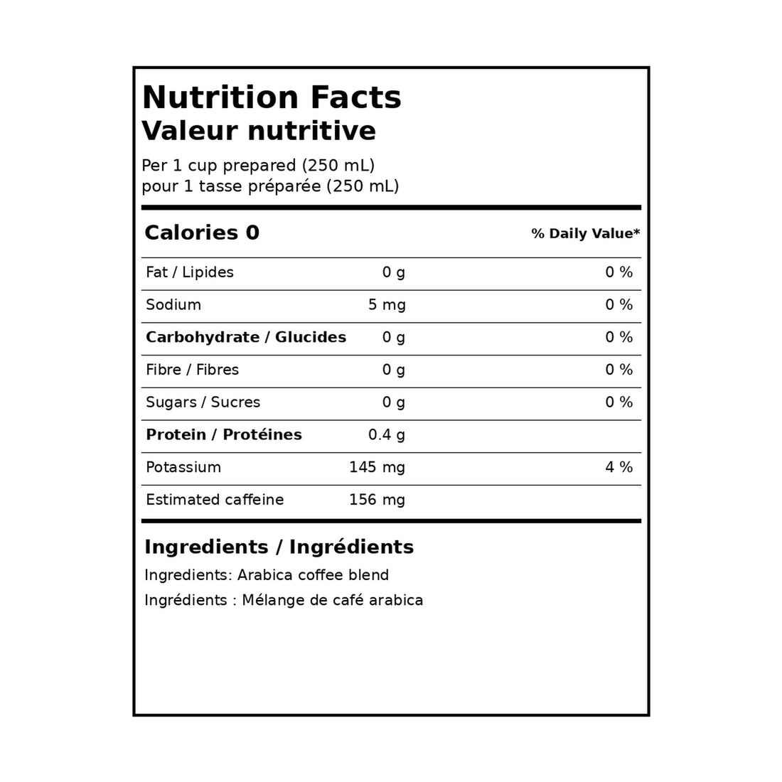 loco-gold-gold-espresso-Espresso-nutrition