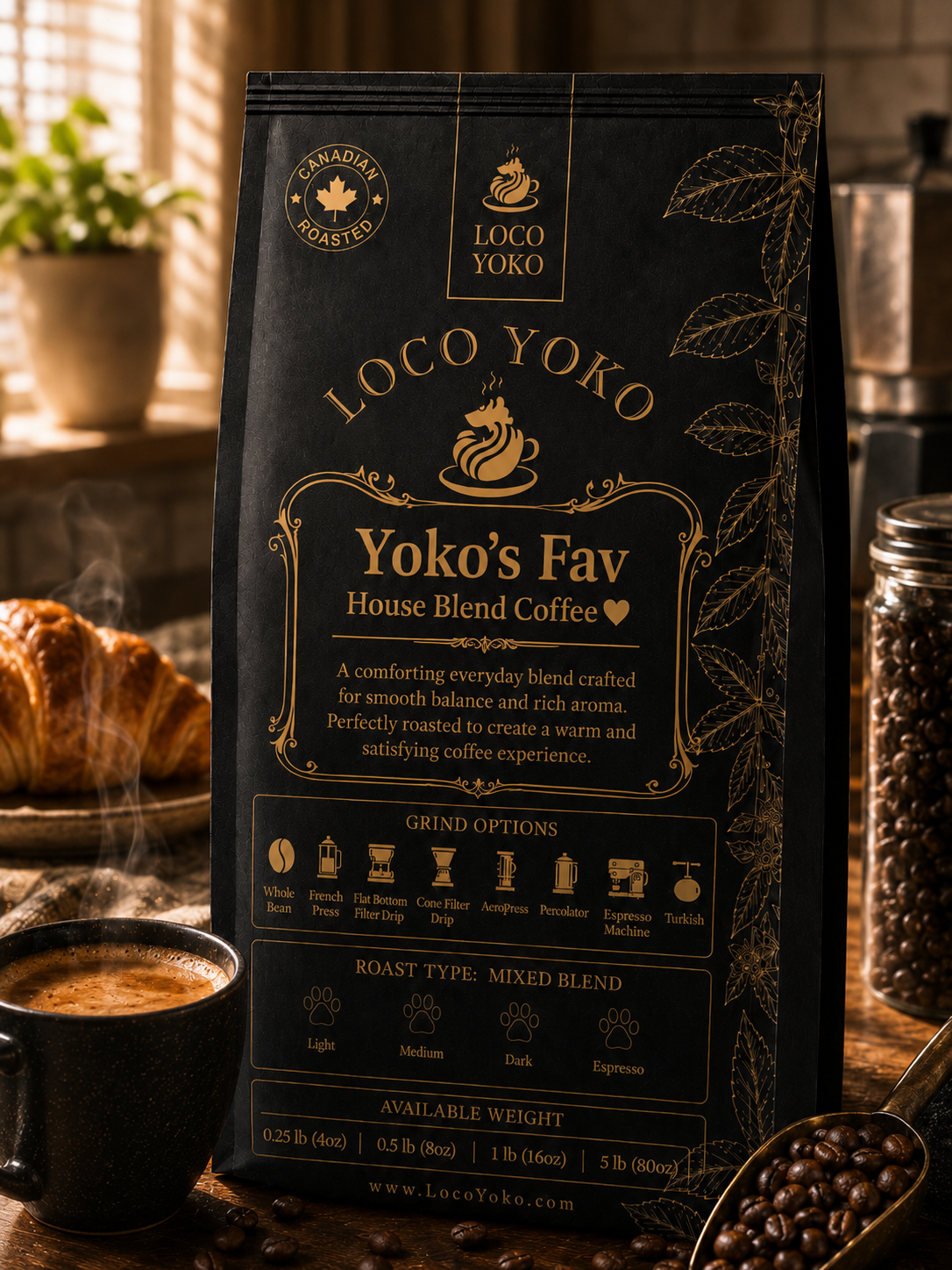 Yoko's Fav - House Blend Coffee - LocoYoko Coffee