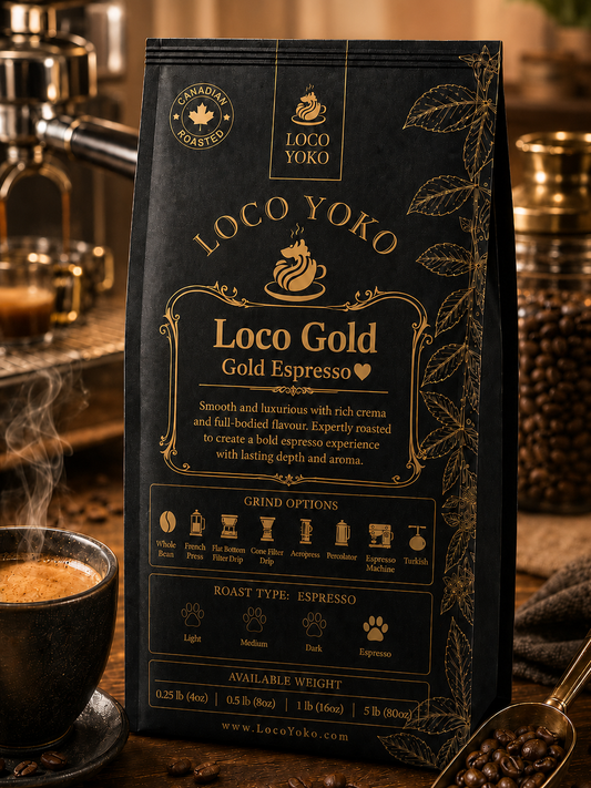 Loco Gold - Gold Espresso - LocoYoko Coffee