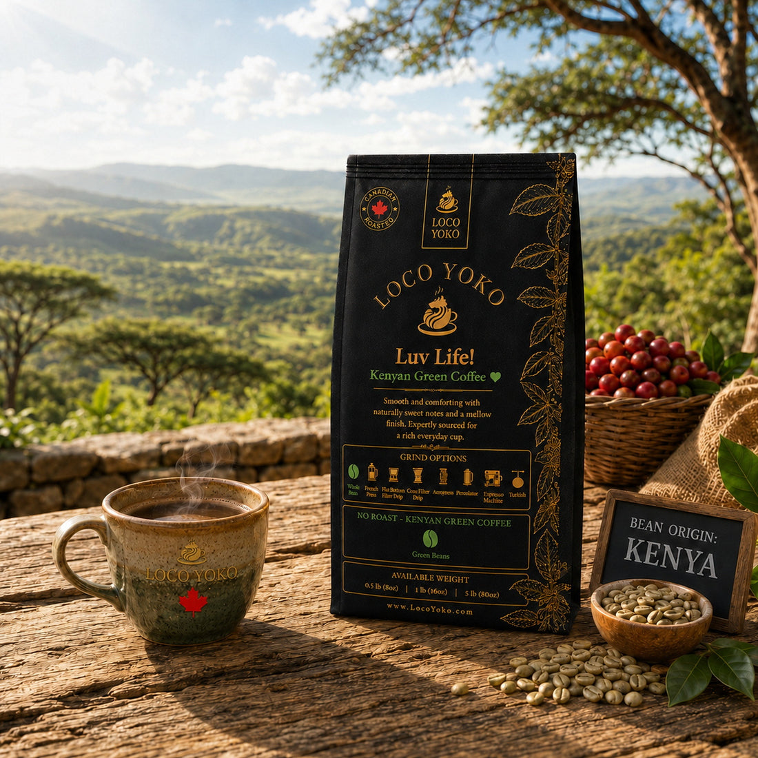 luv-life-kenyan-green-coffee-lifestyle