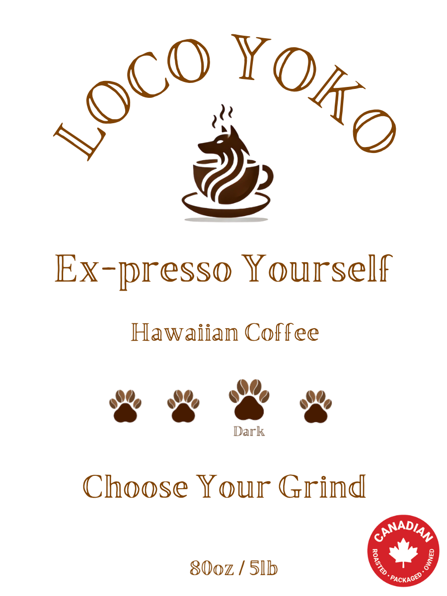 Ex-presso Yourself - Hawaiian Coffee - 80oz/5lb
