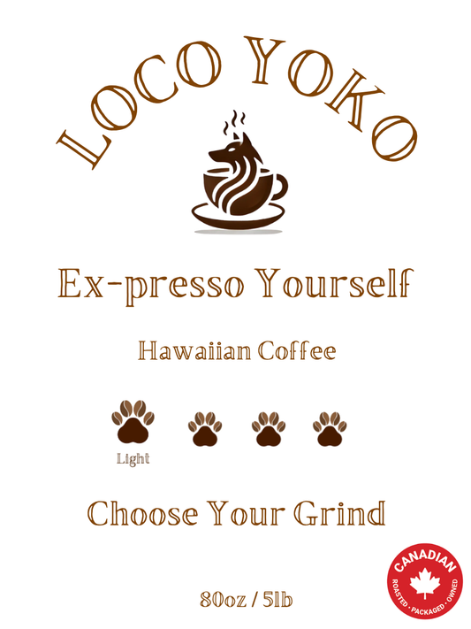 Ex-presso Yourself - Hawaiian Coffee - 80oz/5lb