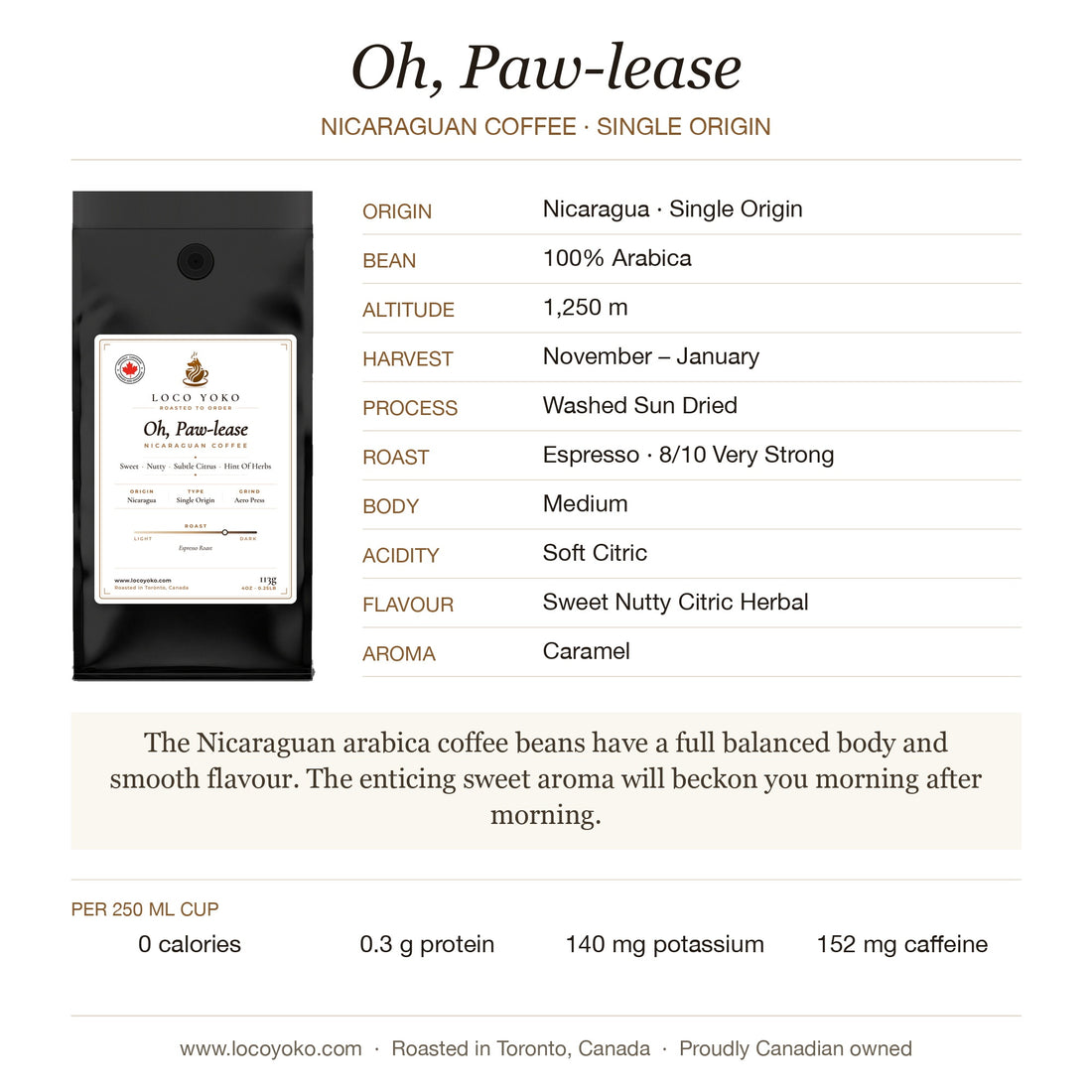 oh-paw-lease-nicaraguan-coffee-Espresso-profile