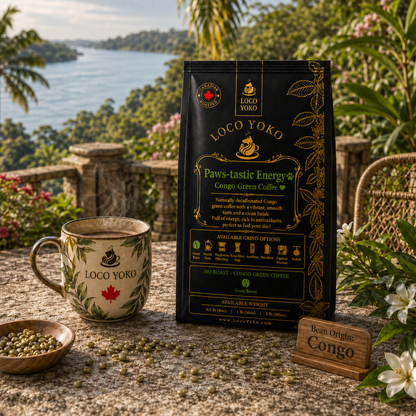 Paws-tastic Energy - Congo Green Coffee
