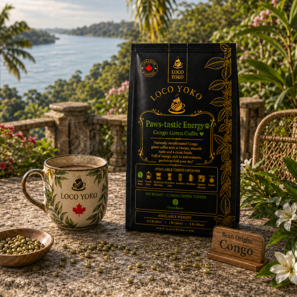 Paws-tastic Energy - Congo Green Coffee