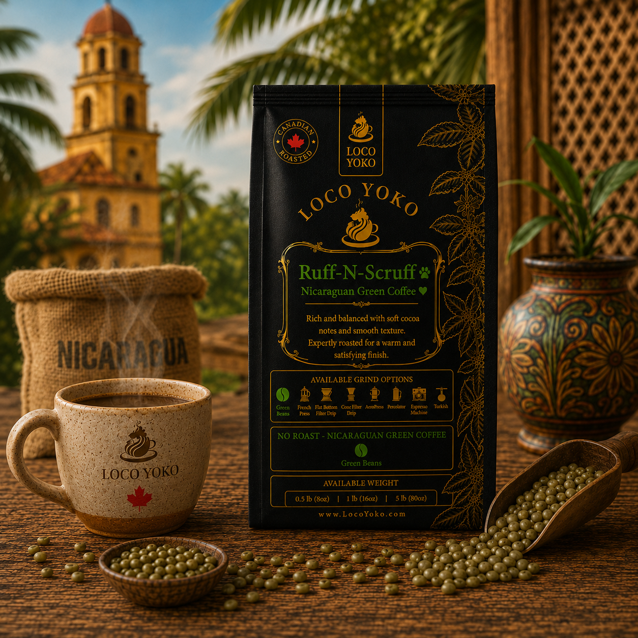 Ruff-N-Scruff - Nicaraguan Green Coffee