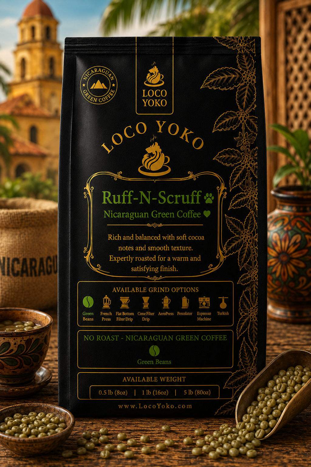 Ruff-N-Scruff - Nicaraguan Green Coffee