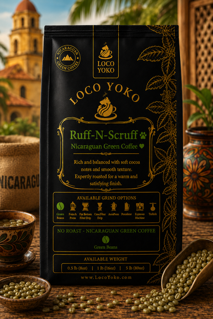 Ruff-N-Scruff - Nicaraguan Green Coffee