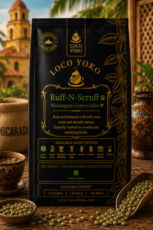 Ruff-N-Scruff - Nicaraguan Green Coffee