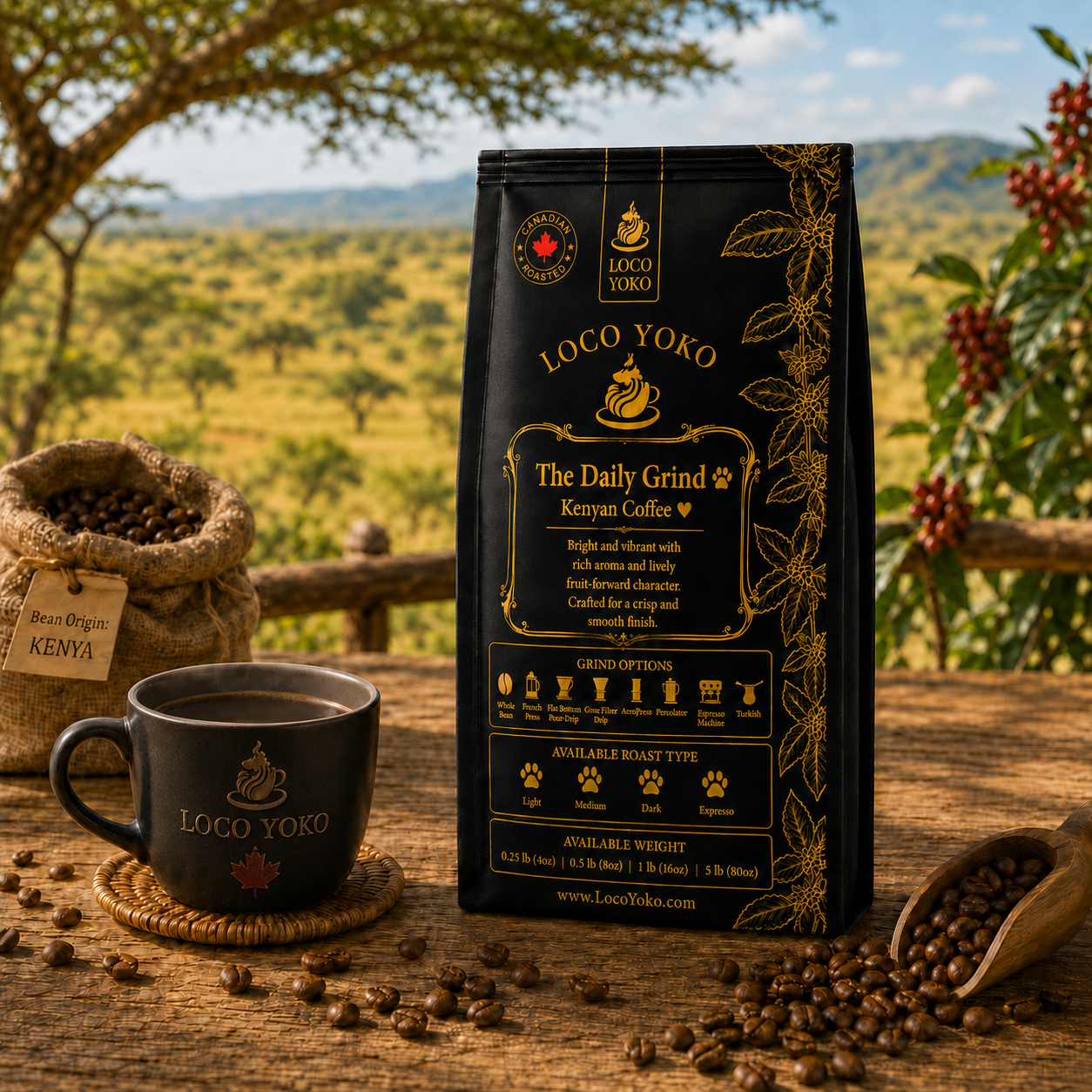 The Daily Grind - Kenyan Coffee