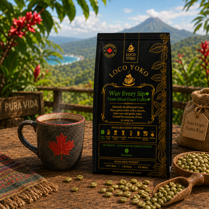 Wuv Every Sip - Costa Rican Green Coffee
