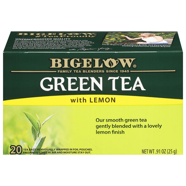 Bigelow Green Tea with Lemon box