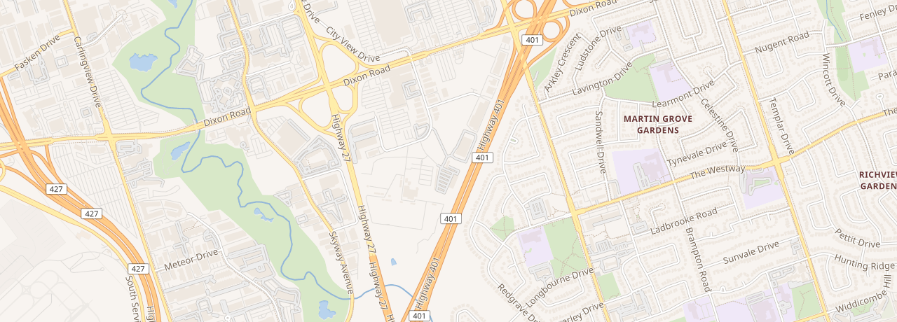 Map showing LocoYoko's location in Toronto, Ontario, Canada